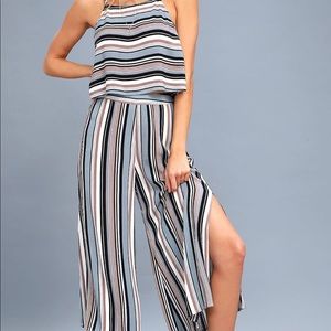 Two Piece Striped Set
